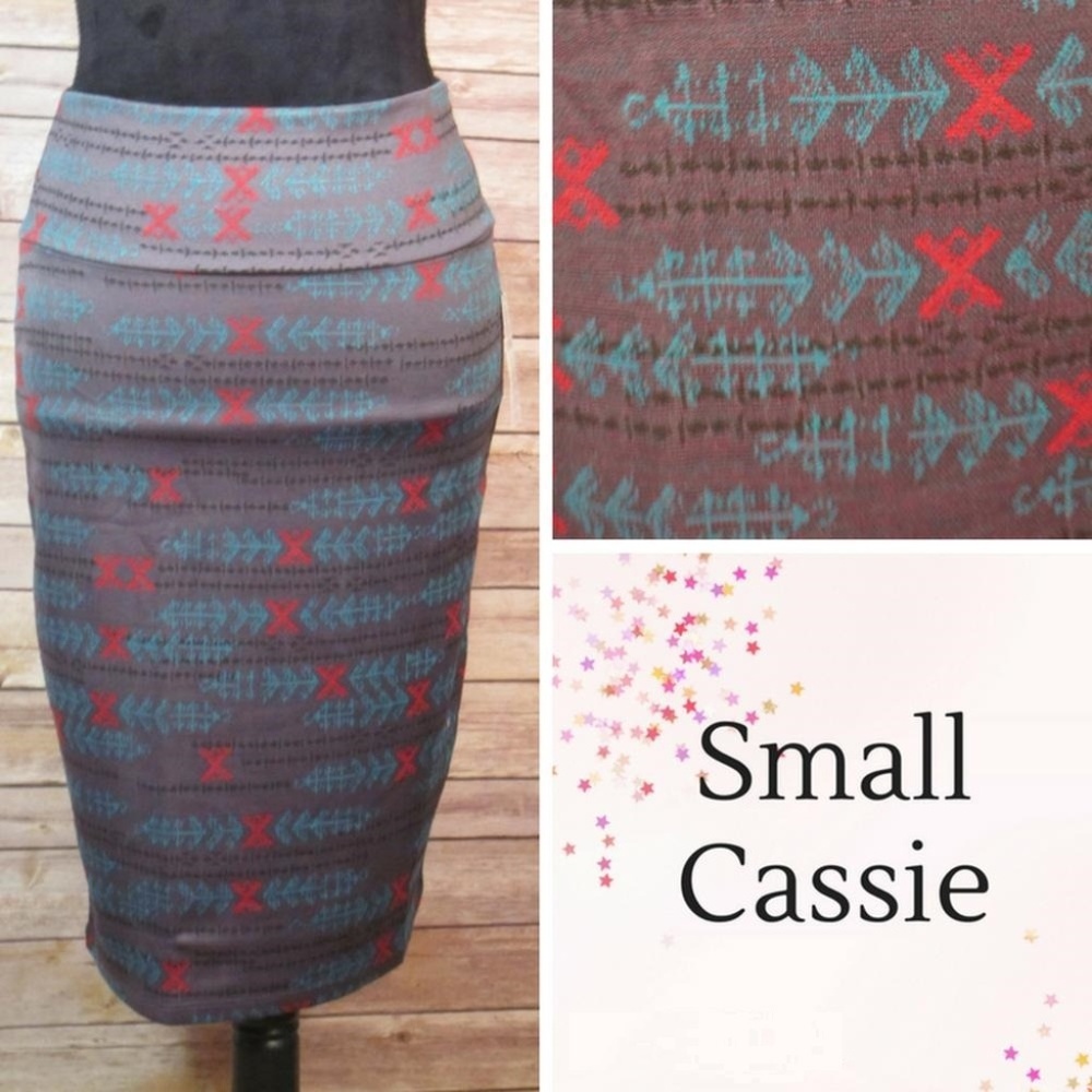 NWT LuLaRoe Small Cassie pencil skirt